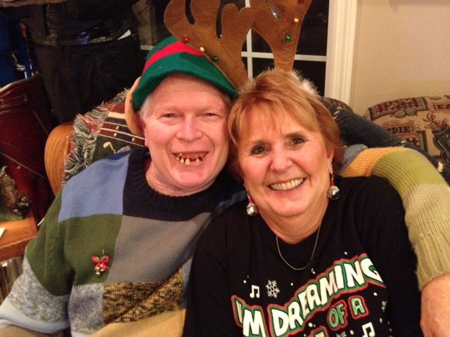 Sharon and her twin brother